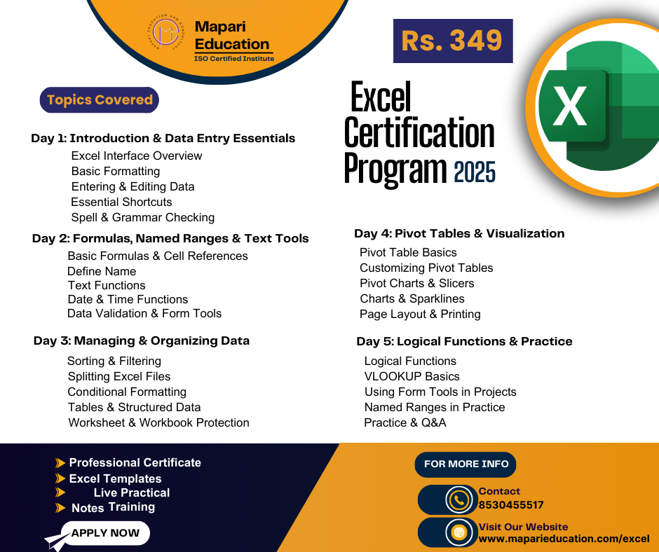 Excel Course